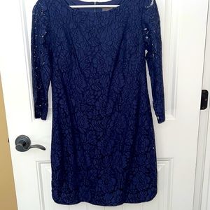 Blue dress - half sleeve - tags on